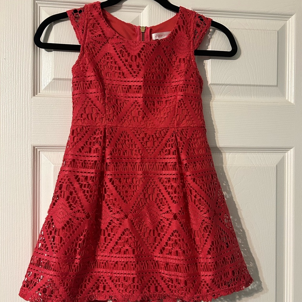 Xhilaration coral lace dress